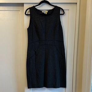 LOFT Black Sleeveless Mini Dress